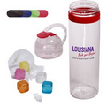 Tritan Traveler Water Bottle & Ice Cubes Set